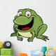 Vector illustration of frog cartoon Wall Decal