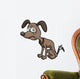 Vector Illustration Sick Cartoon Wall Decal