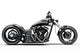 Custom Black Motorcycle Side