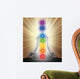symbols of seven chakras Wall Mural