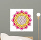 Mandala Lotus Flower Wall Decal