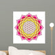 Mandala Lotus Flower Wall Decal