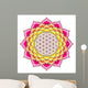 Mandala Lotus Flower Wall Decal