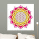 Mandala Lotus Flower Wall Decal