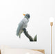 White Parrot on a Branch Wall Decal