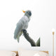 White Parrot on a Branch Wall Decal