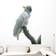 White Parrot on a Branch Wall Decal