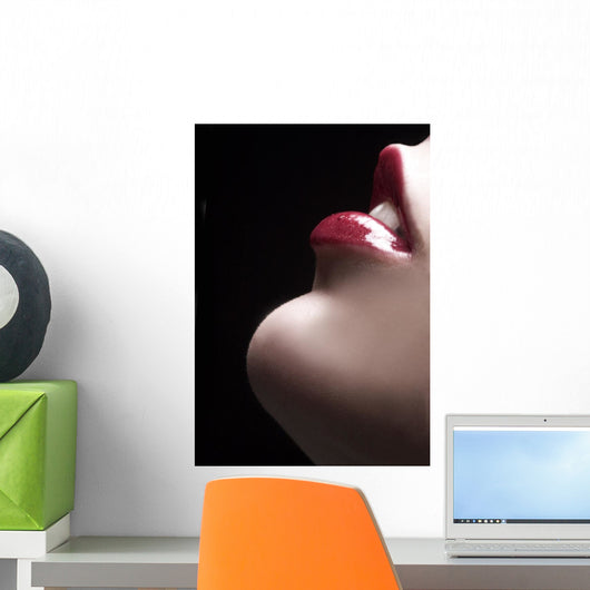 Sensual Lips Wall Mural