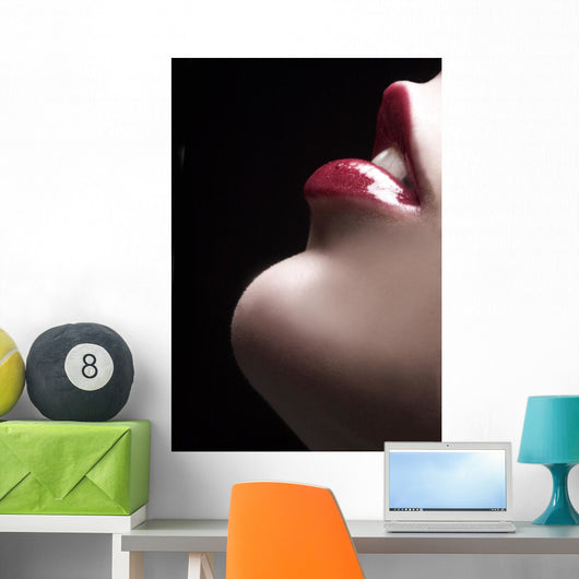 Sensual Lips Wall Mural