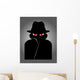 Spy with red eyes Wall Mural