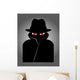 Spy with red eyes Wall Mural