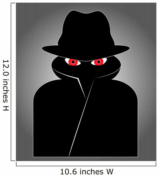 Spy with red eyes Wall Mural