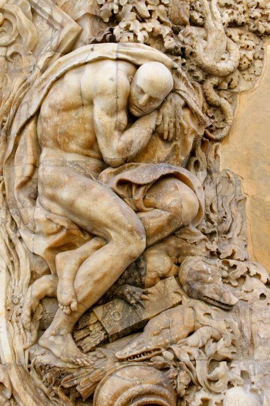 Detail Portal Palacio Marques Wall Mural