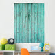 Old Green Plank Fence