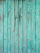Old Green Plank Fence