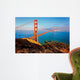Golden Gate Bridge with hills in the evening light - San Francisco Wall Mural
