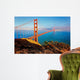 Golden Gate Bridge with hills in the evening light - San Francisco Wall Mural