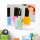 Nail Polish. Manicure. Colorful Nail Polish Bottles Wall Mural