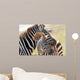 Baby Zebra with Mother Wall Mural