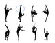 Gymnastique rythmique Equilibres Wall Decal