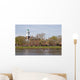 Harvard dorm along the Charles Wall Mural