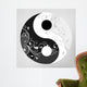 Yin Yang Symbol Wall Decal