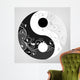 Yin Yang Symbol Wall Decal