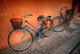 Italian Old-style Bicycles Wall Mural