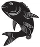 sea bass Wall Decal
