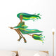 Witch in Green Wall Decal