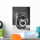 Vintage Film Camera Wall Mural