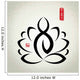 Lotus and Zen Meditation Wall Mural
