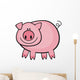 little piggy Wall Decal