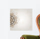 Background with ethnic ornament Wall Mural