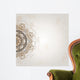 Background with ethnic ornament Wall Mural