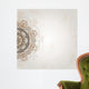 Background with ethnic ornament Wall Mural