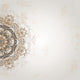 Background with ethnic ornament Wall Mural