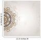 Background with ethnic ornament Wall Mural