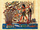 Ancient Egyptian Papyrus Symbolizing