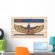 Maat Egyptian goddess Wall Mural