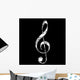 Music Notes Note Key Wall Mural