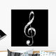 Music Notes Note Key Wall Mural