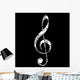 Music Notes Note Key Wall Mural