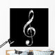 Music Notes Note Key Wall Mural