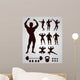 Body Building Gym Vector