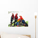Parrots Wall Mural