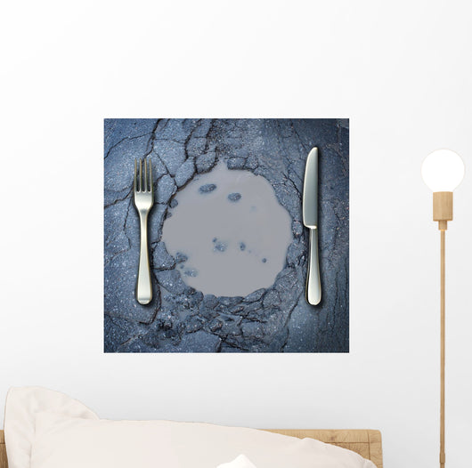 Poverty And Hunger Wall Mural