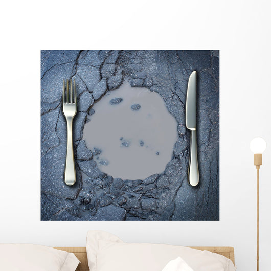 Poverty And Hunger Wall Mural