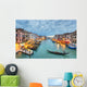 Grand Canal View at Night Venice Wall Mural
