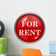 Red round Glossy Icon